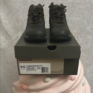 Timberland Black Rugged Ankle Boots